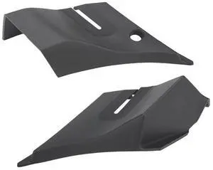 Furulu 2Pcs Left &Right Cowl Panel End Cap Cover For Chevrolet Silverado 1500 2500 3500