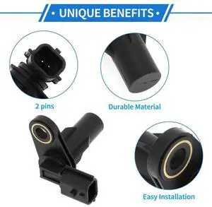 Paiying 1x Crankshaft Position Sensor for Renault Clio Laguna III Hatchback Megane Coupe