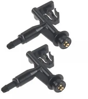Yassdwbn Front Windshield Wiper Washer Jet Nozzles For Honda Fit Jazz 76810-T5A-003 2Pcs