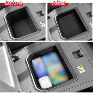 Furulu Cool Box Armrest Storage Box Insert Tray For Toyota Land Cruiser Prado 250/ Lexus GX 550 2024 2025