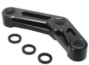 Paiying 1 Set Car Rear Lowering Link Dog Bone Black For Yamaha MT-07 FZ-07 XSR700 YZF-R7