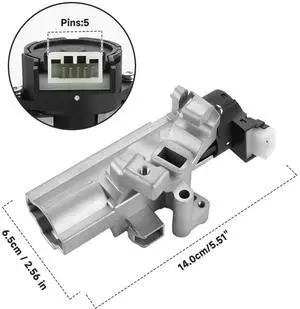 Furulu New Ignition Switch Cylinder Lock Assembly Fit for Chevrolet Colorado 2004-2012