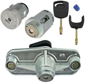 Yassdwbn Car Lock Set Ignition Switch Door Lock Trunk Lock Lk1S71F22050Aa For Ford Mondeo 2001-2007 Yassdwbn Car Lock Set Ignition Switch Door Lock Trunk Lock Lk1S71F22050Aa For Ford Mondeo 2001-2007