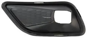 Paiying For 2019 2020 2021 2022 Jeep Cherokee Front Right Fog Lamp Black Honeycomb Bezel