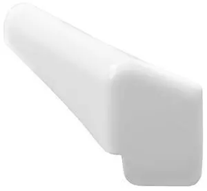 Yassdwbn 4Pcs Rain Gutter Spout Extensions Long Version Left And Right White For Rv Camper