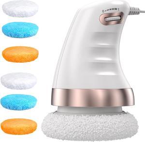 Body Sculpting Machine Cellulite Massager with 6 Washable Pads with Vibration & Rotation, Electric Body Sculpt Massager Handheld for Abdomen/ Love Handles/ Butt / Back/ Legs/ Arms Massage Electric dee