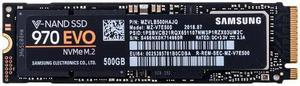 MZ-V7E500 - Samsung 970 EVO 500GB Triple-Level Cell (TLC) PCI Express 3.0 x4 NVMe M.2 2280 Solid State Drive