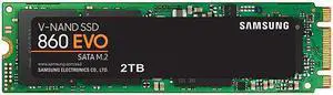 MZ-N6E2T0BW - Samsung 860 EVO 2TB Multi-Level-Cell SATA 6Gb/s 512MB Cache 2.5-inch Solid State Drive