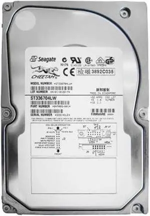 Seagate ST336704LW Cheetah 36LP ST336704LW 36.70 GB Hard Drive - 3.5" Internal - SCSI (Wide Ultra2 SCSI) Seagate ST336704LW Cheetah 36LP ST336704LW 36.70 GB Hard Drive - 3.5" Internal - SCSI (Wide Ultra2 SCSI)