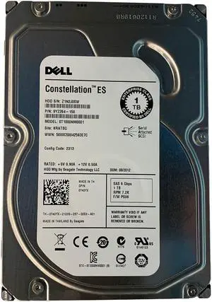 9YZ264-150 - Seagate Constellation ES 1TB 7200RPM SAS 6Gb/s 64MB Cache (CE) 3.5-inch Hard Drive