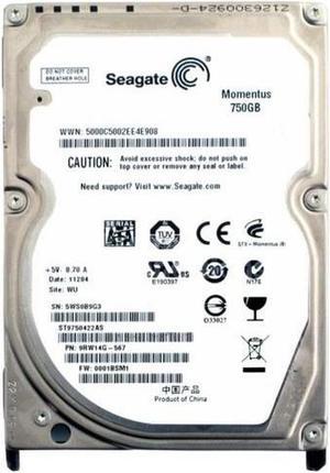 9RW14G-567 - Seagate 750GB 7200RPM SATA 3Gb/s 2.5-inch Hard Drive