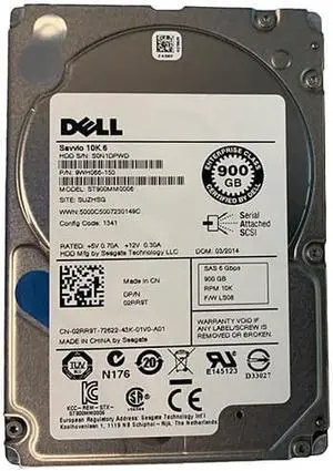 9WH066-150 - Seagate Savvio 10K.6 900GB 10000RPM SAS 6Gb/s 64MB Cache Hot-Pluggable (RoHS) 2.5-inch Hard Drive