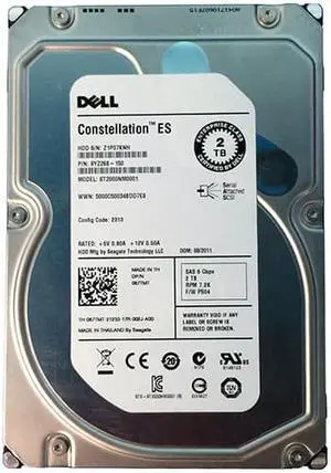 9YZ268-150 - Seagate Constellation ES 2TB 7200RPM SAS 6Gb/s 64MB Cache (RoHS) 3.5-inch Hard Drive