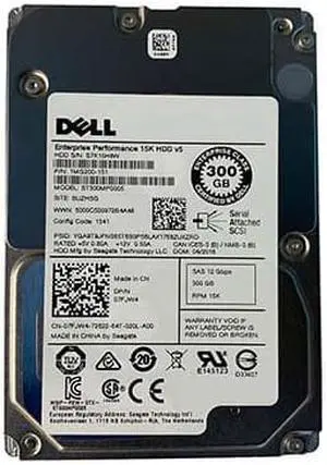 1MG200-151 - Seagate Performance 15K 300GB 15000RPM SAS 12Gb/s 128MB Cache (512n) 2.5-inch Enterprise Hard Drive