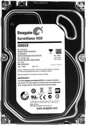 ST4000VX000 - Seagate Surveillance 4TB 5900RPM SATA 6Gb/s 64MB Cache 3.5-inch Hard Drive
