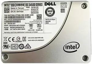 SSDSC2KB960G7R - Intel DC S4500 Series OEM 960GB SATA 6Gb/s 3D1 TLC 2.5-inch 7MM Solid State Drive SSDSC2KB960G7R - Intel DC S4500 Series OEM 960GB SATA 6Gb/s 3D1 TLC 2.5-inch 7MM Solid State Drive