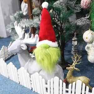 Christmas Gnomes Tomte Scandinavian Swedish Santa Decorations Elf with Knitted Hats for Xmas Holiday Ornaments Home Deocr 1 Pk  Green Beard