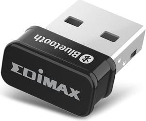 Edimax Bluetooth Adapter for PC, BT 5.0 EDR Nano USB Dongle, Fast Transfer, Bluetooth Headphones Headset Speakers Keyboard Mouse, Win 8/10/11, Linux: 2.6.32 - 5.3 (Fedora & Ubuntu), BT-8500