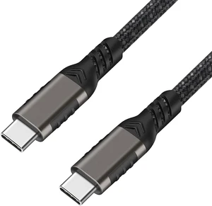 USB-C Cable 6.6ft, USB-C 3.2 Gen 2 Cable 20Gbps Data Transfer 100W PD Fast Charging Cable for MacBook Pro, iPad Pro, Galaxy S24, Nylon Braided, Black. USB-C Cable 6.6ft, USB-C 3.2 Gen 2 Cable 20Gbps Data Transfer 100W PD Fast Charging Cable for MacBook Pro, iPad Pro, Galaxy S24, Nylon Braided, Black.