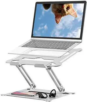 Laptop Stand,Suturun Ergonomic Detachable Computer Stand for Laptop Riser for Desk,Portable Aluminum Laptop Stand Riser Holder Notebook Stand Compatible with 10 to 15.6 Inches Notebook Computer