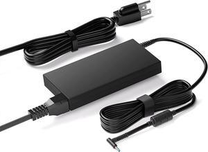 VHBW Replacement for HP 120W Power Adapter Compatible with HP USB-C Dock G5 USB-C/A Universal Dock G2 5TW13AA Envy 15 17 Series Omen 15-5000 5100 5200 710415-001 L41856-001 120W AC Adapter