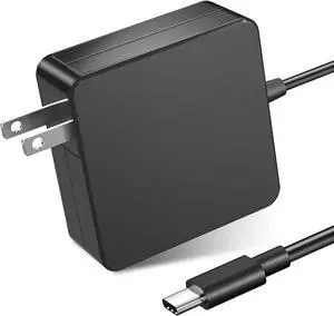 65W USB C Charger Power Adapter WEGWANG 65 Watt USB C Charger Power Adapter Compatible 61W 45W 30W 12W for MacBook Pro Chromebook HP   and Any Laptops or Smart Phones with Type C