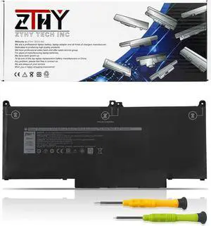 MXV9V Laptop Battery Replacement for Dell Latitude 5300 5310 7300 7400, Latitude 5300/5310 2-in-1, Inspiron 7300/7306 2-in-1 Black Series P96G P97G P99G P100G 5VC2M 829MX 0829MX 7.6V 60Wh 4-Cell