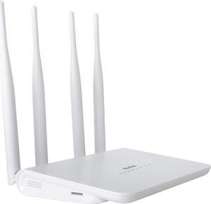 4G LTE CPE Unlocked 4G Wireless WiFi Router with SIM Card Slot-300Mbps WiFi Hotspot RouterSupport T-Mobile and ATT (4 Antenna)