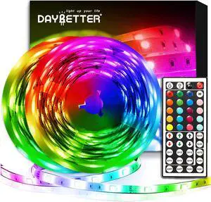 Led Strip Lights 32.8ft Kit with Remote and Power Supply Color Changing