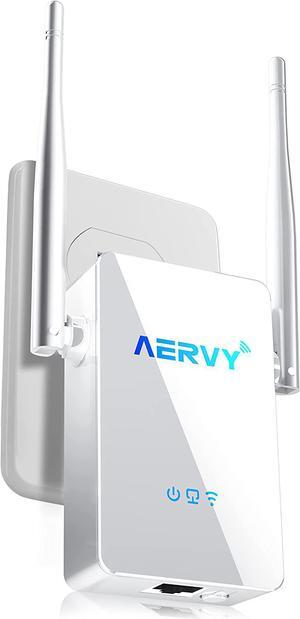 WiFi Extender Signal Booster - 4X Faster Speed, Longest Range Up to 9,800 sq.ft, Internet Repeater for Home and Outdoor, Extendtecc Wireless Amplifier Quick Setup