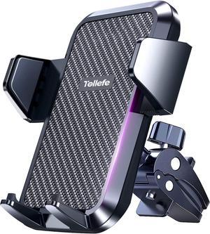 Car Phone Holder [Thick Cases Friendly] Car Phone Holder Mount Hands-Free Phone Mount for Car Fit for iPhone for  and Smartphone