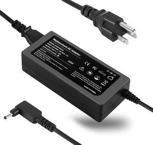 65W 19V 2.37A AC Adapter Replacement For Acer Chromebook R11 11 13 14 15 Charger C720 C738T CB3 CB3-532 CB3-111 CB3-131 CB3-132 CB3-431 CB3-531 CB5 CB5-132T CB5-571 C731 R13 Computer Laptop Power Cord