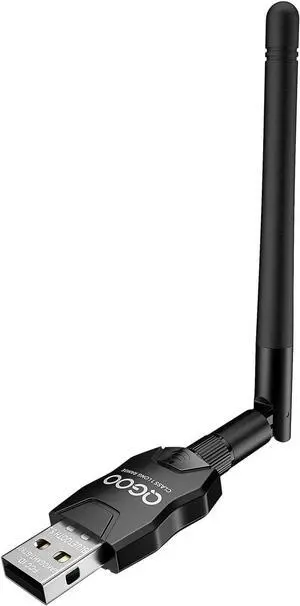USB Bluetooth Adapter 5.3 for Desktop PC, Real Plug & Play Long Range Class 1 EDR Bluetooth Dongle Receiver 328FT/100M for Laptop Computer Connect Speaker Keyboard Headphones Support Windows 11/10/8.1