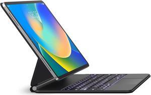 Keyboard Case for iPad Air 11-inch (M2) 2024 & iPad Pro 11 inch (1st/2nd/3rd/4th Generation)  Magic-Style Magnetic Keyboard Case with Multi-Touch Trackpad Compatible with 10.9 iPad Air 4th/5th Gen.
