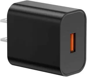 USB Charging Block/AC Power Charger Adapter for Fire Tablets Kids Tablets Kindle e-Readers Paperwhite Oasis Wireless Speakers & Headphones (Black)