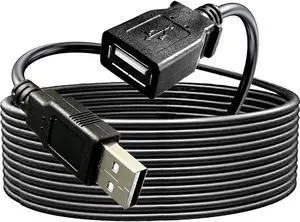 Long 30FT USB 2.0 A Male to Female Extension Cable for USB Flash Drive/Hard Drive