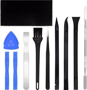 Spudger Pry Tool Kit 11 Piece Opening Tool, Plastic & Metal Spudger Tool Kit, Ultimate Prying & Open Tool for iPhone, Laptop, iPad, Cell Phone, MacBook, Tablet, Computer, Electronics Repair