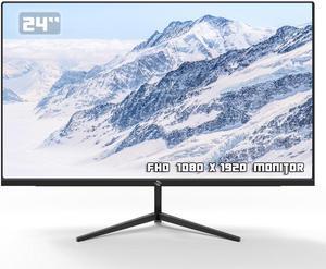 51RISC 24" IPS computer monitor Full HD 1080P 100Hz Gaming Monitor 1ms FreeSync Compatible G-sync LED Monitors with HDMI1.4 Eye Care with Ultra Low-Blue Light