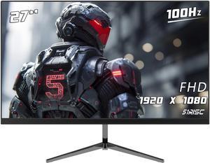 51RISC 27 Inch 1080p 1ms 100Hz Gaming Monitor with IPS Panel, Support FreeSync, Eye Care, HDMI and DisplayPort, RIZ27I-1K100HZ