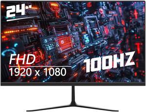 51RISC 24" IPS computer monitor Full HD 1080P 100Hz Gaming Monitor 1ms FreeSync Compatible G-sync LED Monitors with HDMI1.4 Eye Care with Ultra Low-Blue Light