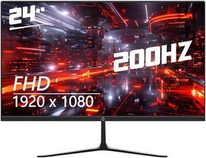 51RISC 24" IPS computer monitor Full HD 1080P 200Hz Gaming Monitor 1ms FreeSync Compatible G-sync LED Monitors with HDMI1.4  Eye Care with Ultra Low-Blue Light