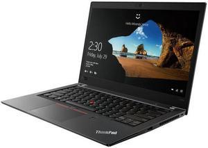 Lenovo ThinkPad T480s 14" Laptop, Core i7-8550U 1.7GHz, 8GB DDR4, 256GB NVMe, Windows 10 Pro. (Windows 11 Ready)