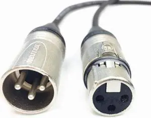 3-Pin XLR DMX AES/EBU Digital Audio/Data Mic Cables