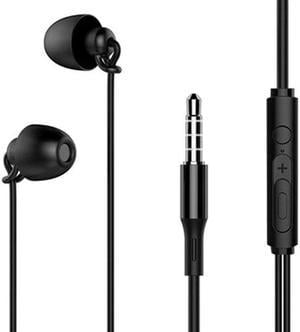 JIMTAB Sleeping Wired Earphones Anti-noise In-ear Sports Running Bass Earplugs