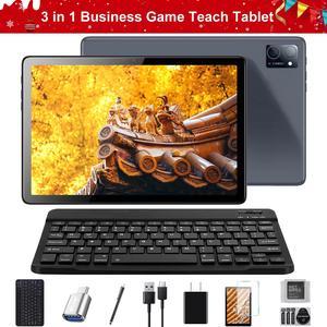 New 10.1 Inch Tablets Android 12 Octa Core 8GB RAM 512GB ROM Dual SIM Phone  Call 4G LTE 5G WiFi Bluetooth Google Tablet PC