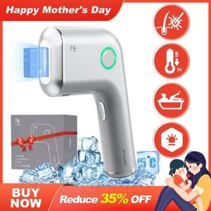 At-Home Ice Laser Hair Removal for Women and Men, IPL Hair Removal Painless Permanent Device with Rapid Cooling, Hair Removal Safe and Long-lasting for Reducing In Hair Growth for Body & Face
