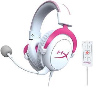 HyperX Cloud II Gaming Headset with 71 Virtual Surround Sound USB Audio Control Box Included Pink PS4PCXboxSwitch 4P5E0AA