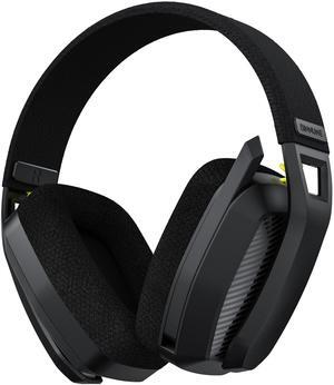 DOBACNER-Wireless Gaming Headset with Flip Microphone for PC,2.4GHz Wireless Bluetooth USB Gamer Headphones with Mic for Laptop Computer,48h Battery Life