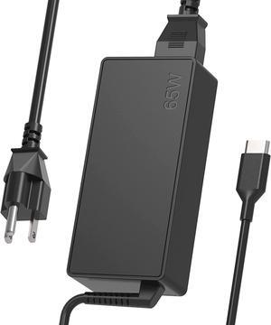 Universal USB Type C 65W 45W Laptop Charger Compatible with   Hp  chromebook   Sony Computer Charger Fast Charging Type C AC Adapter Power Cord Supply
