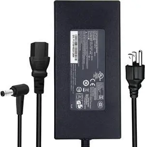 230W 19.5V 11.8A AC Charger, Fit for Chicony A17-230P1A A230A012L A12-230P1A GS75 STEALTH-248 P65 GS65 MSI 957-17G11P-101 GT72 GE75 GL65 GS75 GS65 230 Watts Laptop AC Adapter